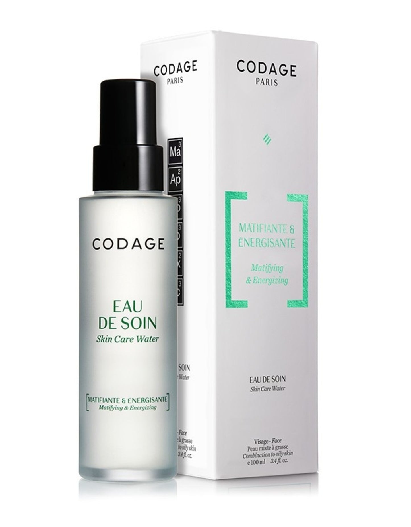 SKIN CARE WATER - Matifying & Energizing 100ML