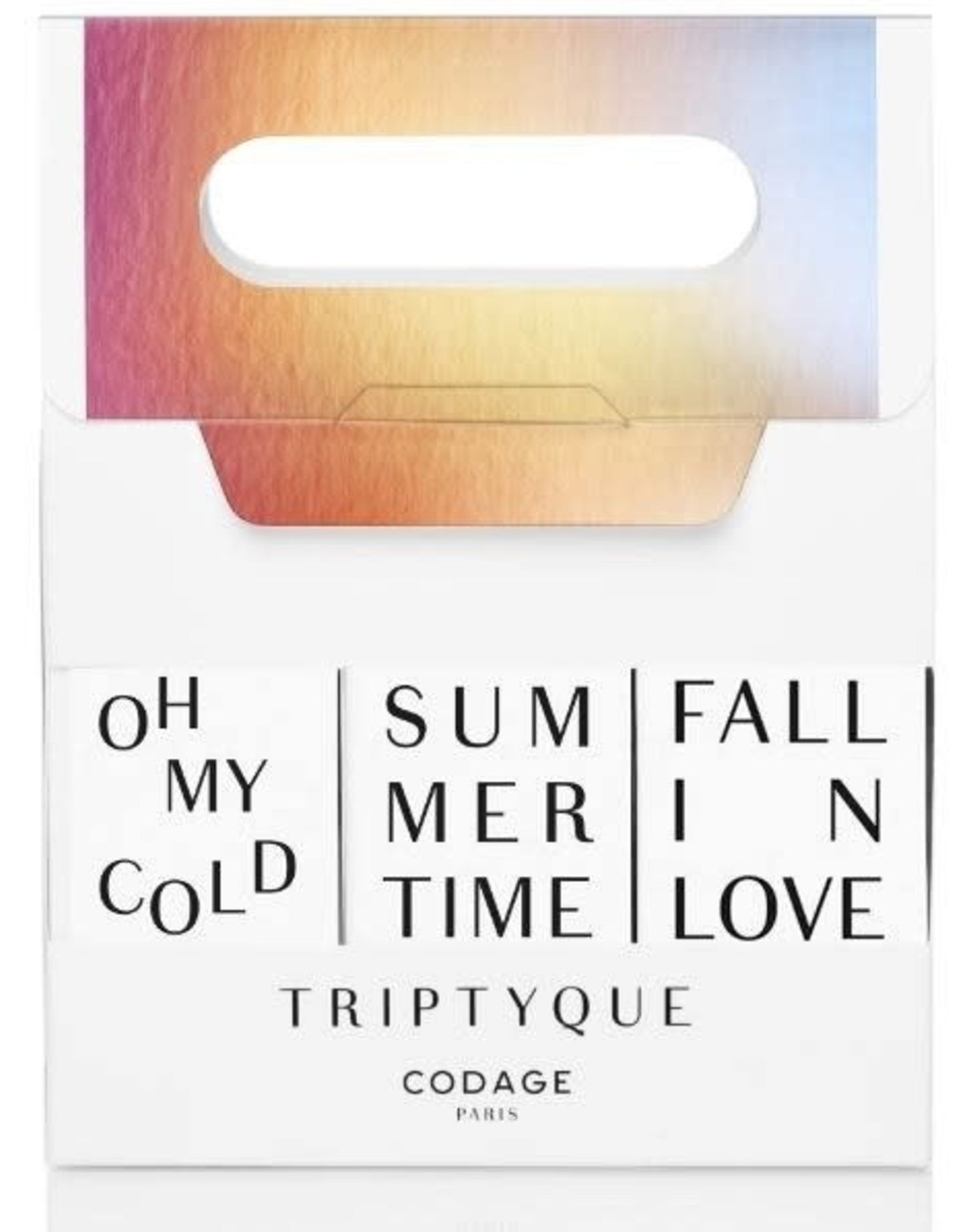 CODAGE PARIS Seasonal Triptyque